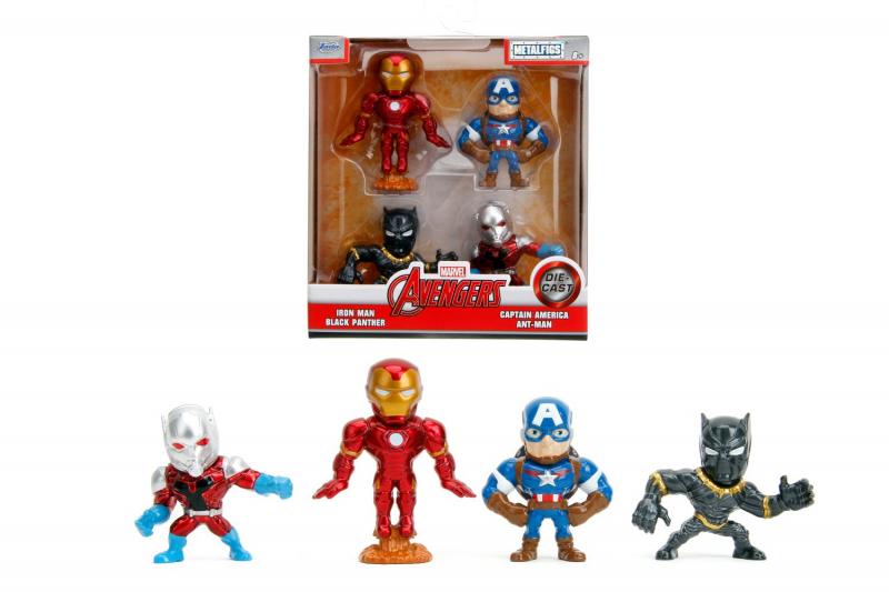 Marvel Avengers figúrky 2,5'', sada 4 ks